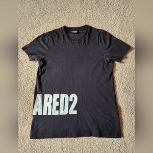 DSQUARED2 Black and White Short Sleeve Tee Youth Size 12